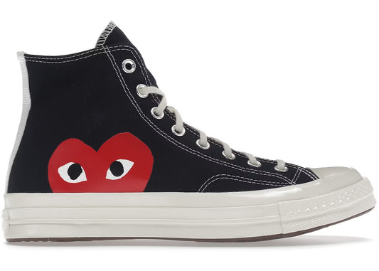 Converse Chuck Taylor All Star 70 HI Comme des Garcons PLAY Black