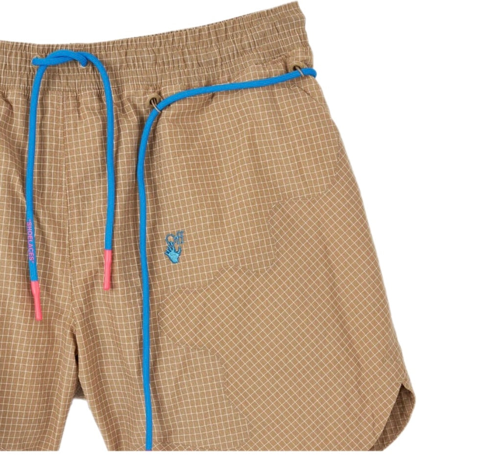 Nike X Off-White Woven Shorts Khaki