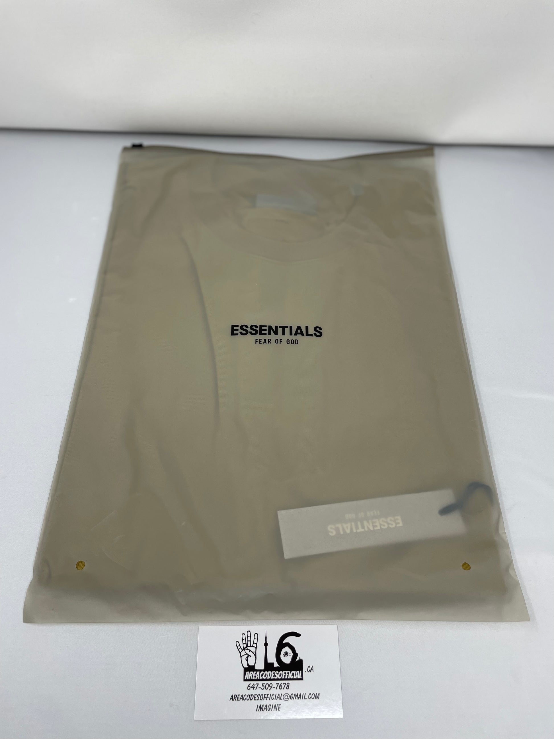 Fear Of God Essentials Amber T-Shirt (FW21) - Area Codes Official