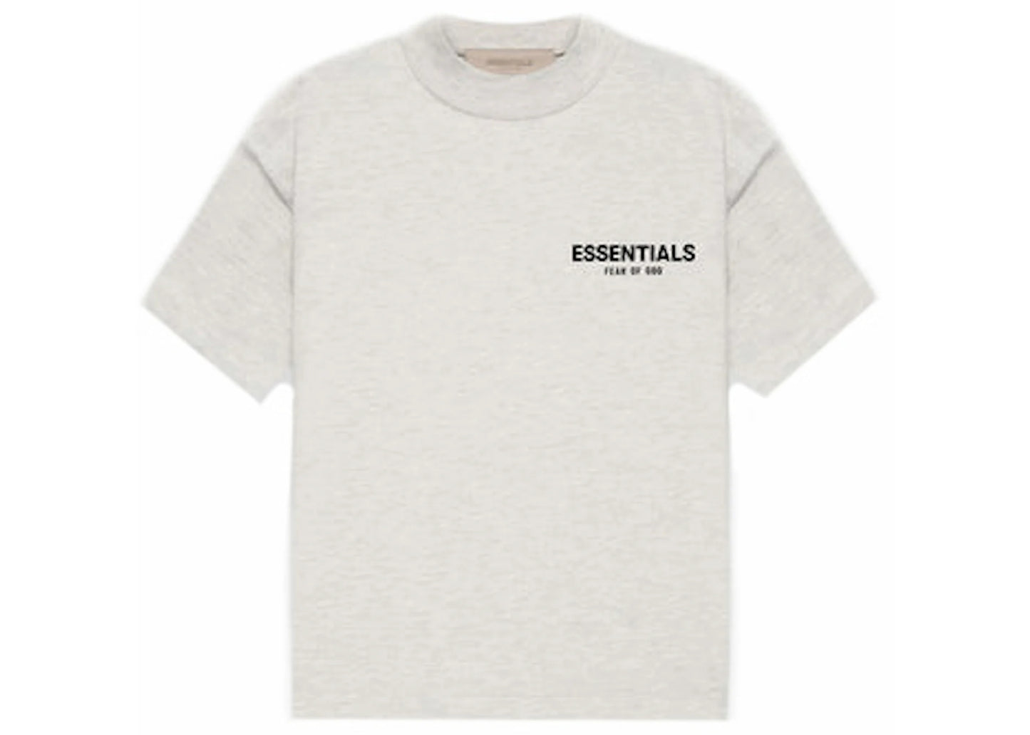 Fear Of God Essentials LIght Oatmeal Kids T-Shirt (SS22)