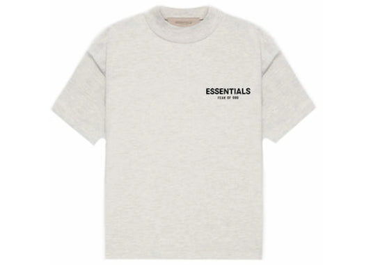 Fear Of God Essentials LIght Oatmeal Kids T-Shirt (SS22)