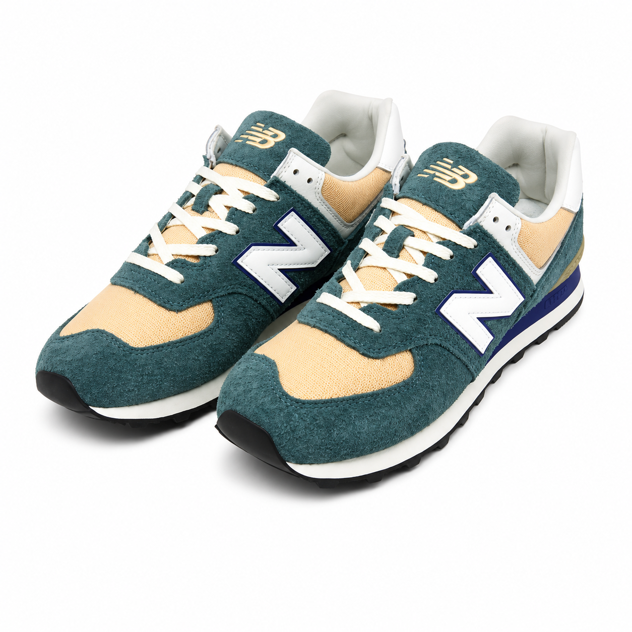 New Balance 574 New Spruce/Peach Blossom