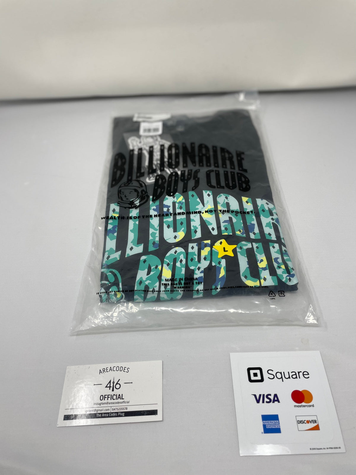 Billionaire Boys Club Black Arch Logo T-Shirt