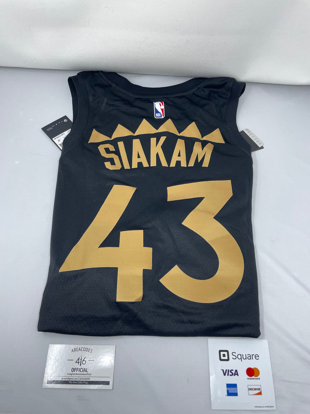 Octobers Very Own X Raptors Basketball Pascal Siakam Jersey