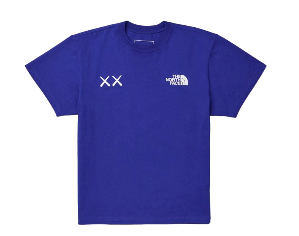 The North Face X Kaws Project Bolt Blue T-Shirt