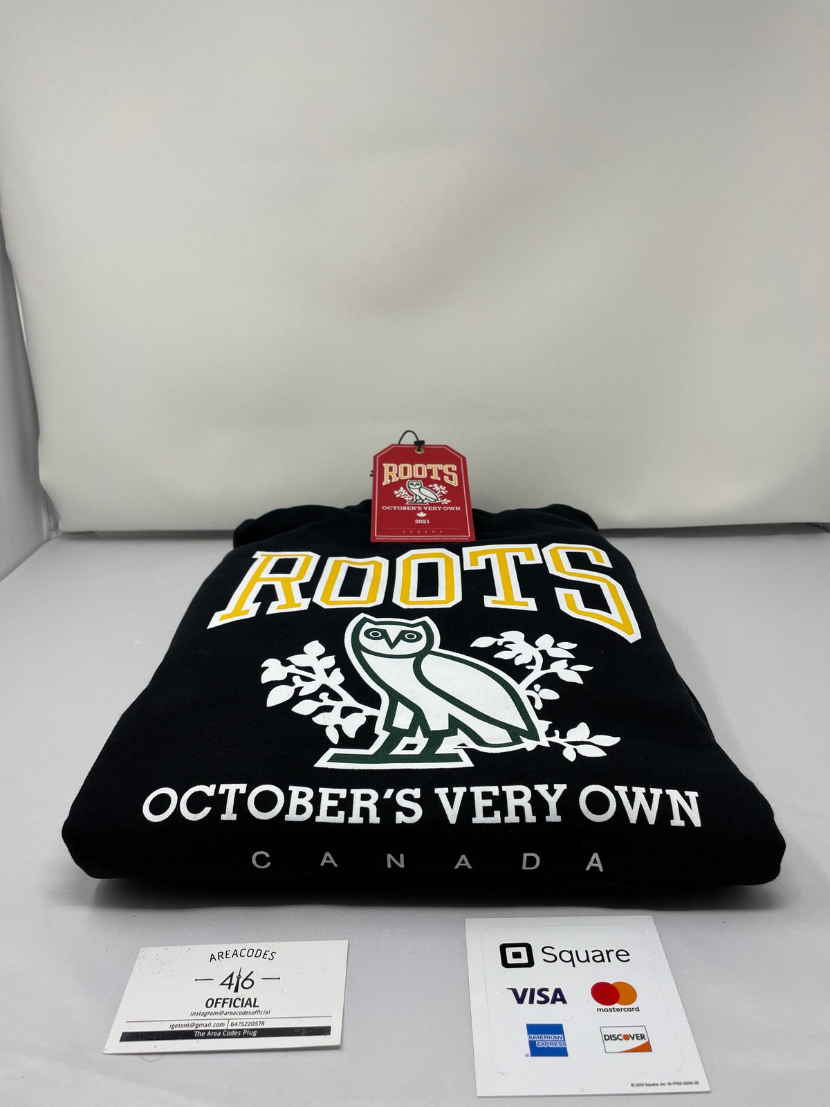 Octobers Very Own X Roots Heritage Black Tracksuit