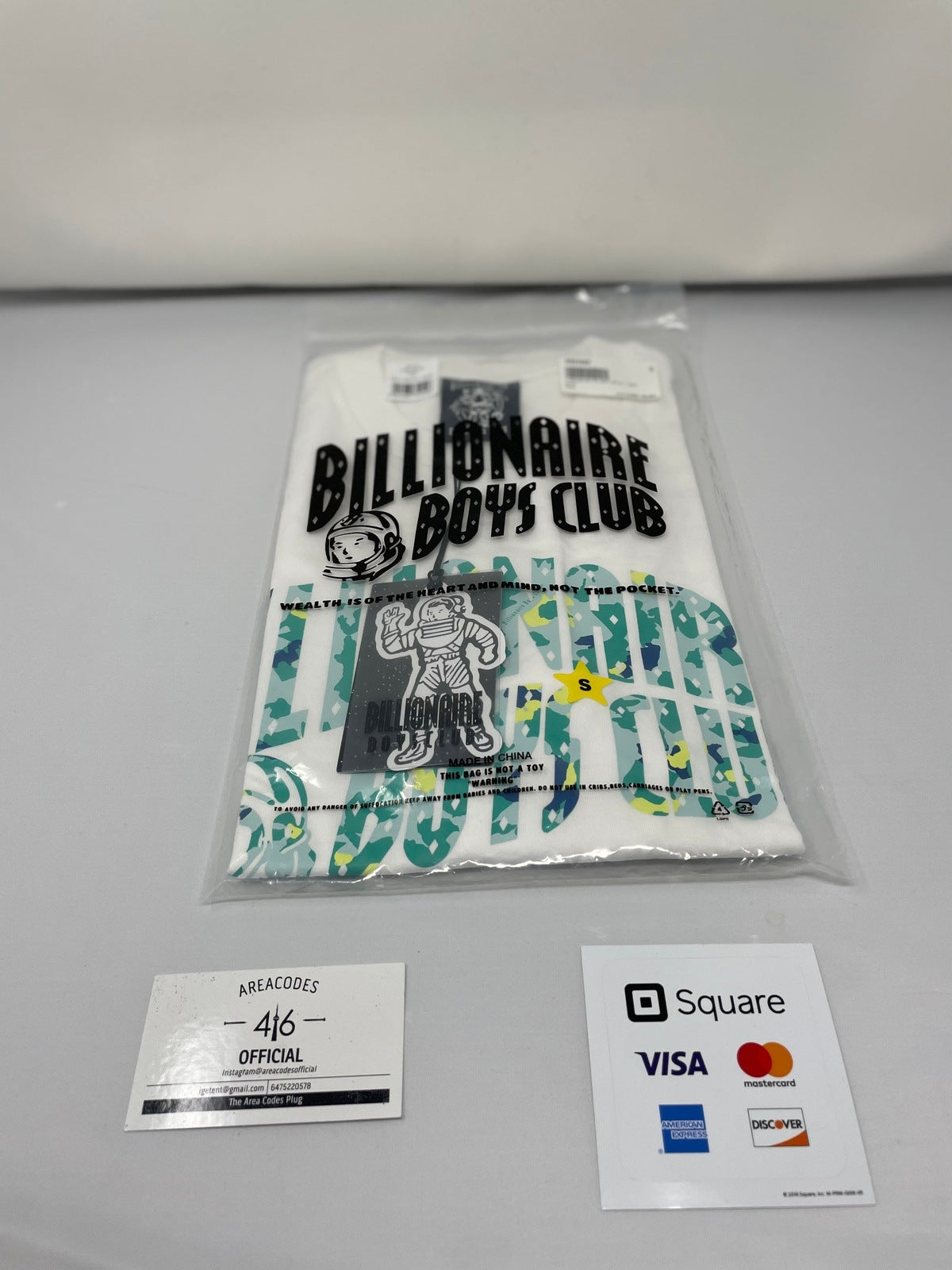 Billionaire Boys Club White Arch Logo T-Shirt