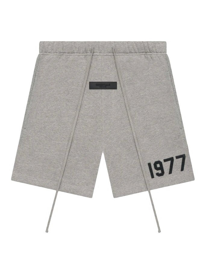 Fear Of God ESSENTIALS DARK OATMEAL Cotton Blend Shorts SS22