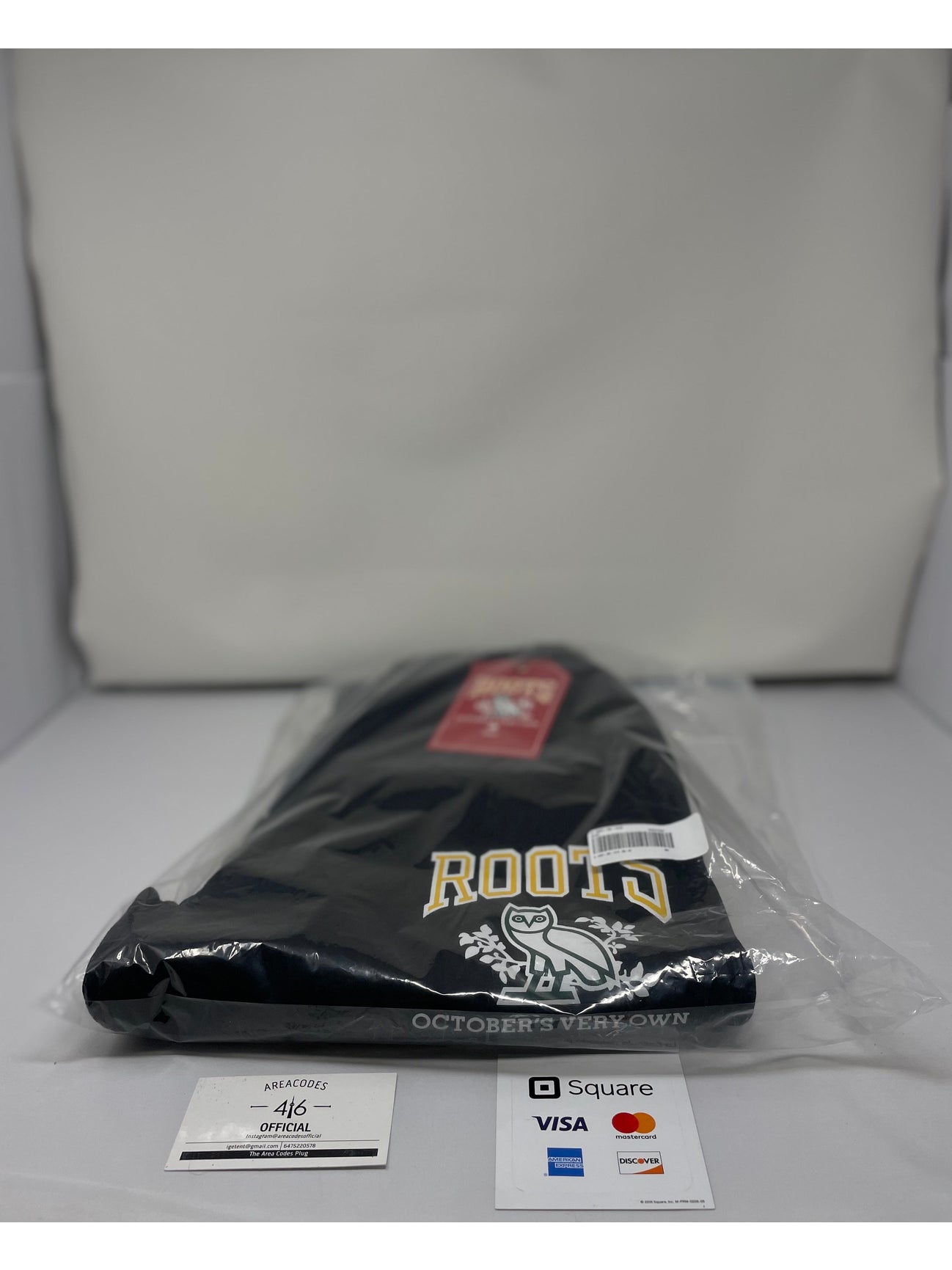 Octobers Very Own X Roots Heritage Black Tracksuit