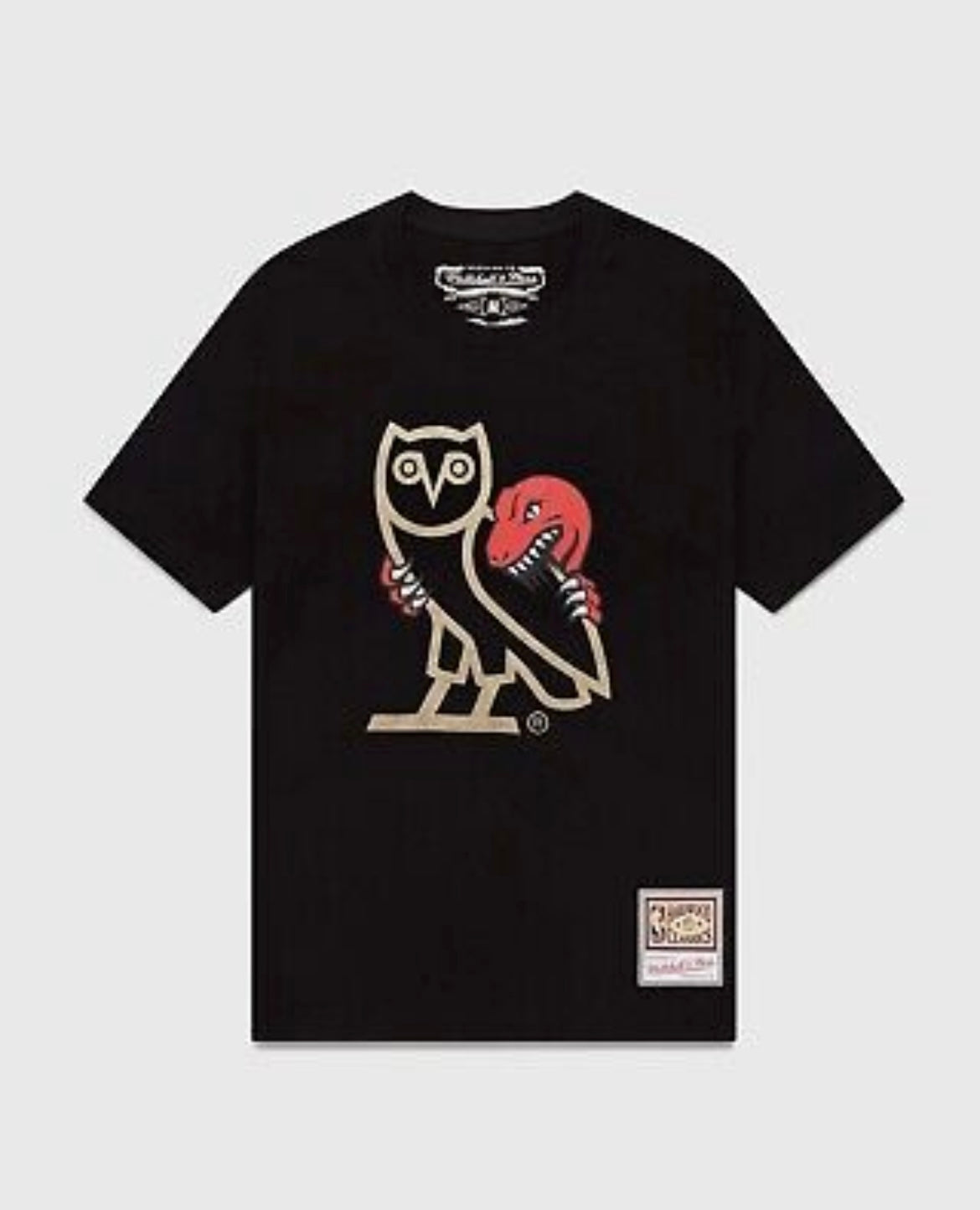 Octobers Very Own X Mitchell And Ness '95 Raptors OG Owl T-Shirt