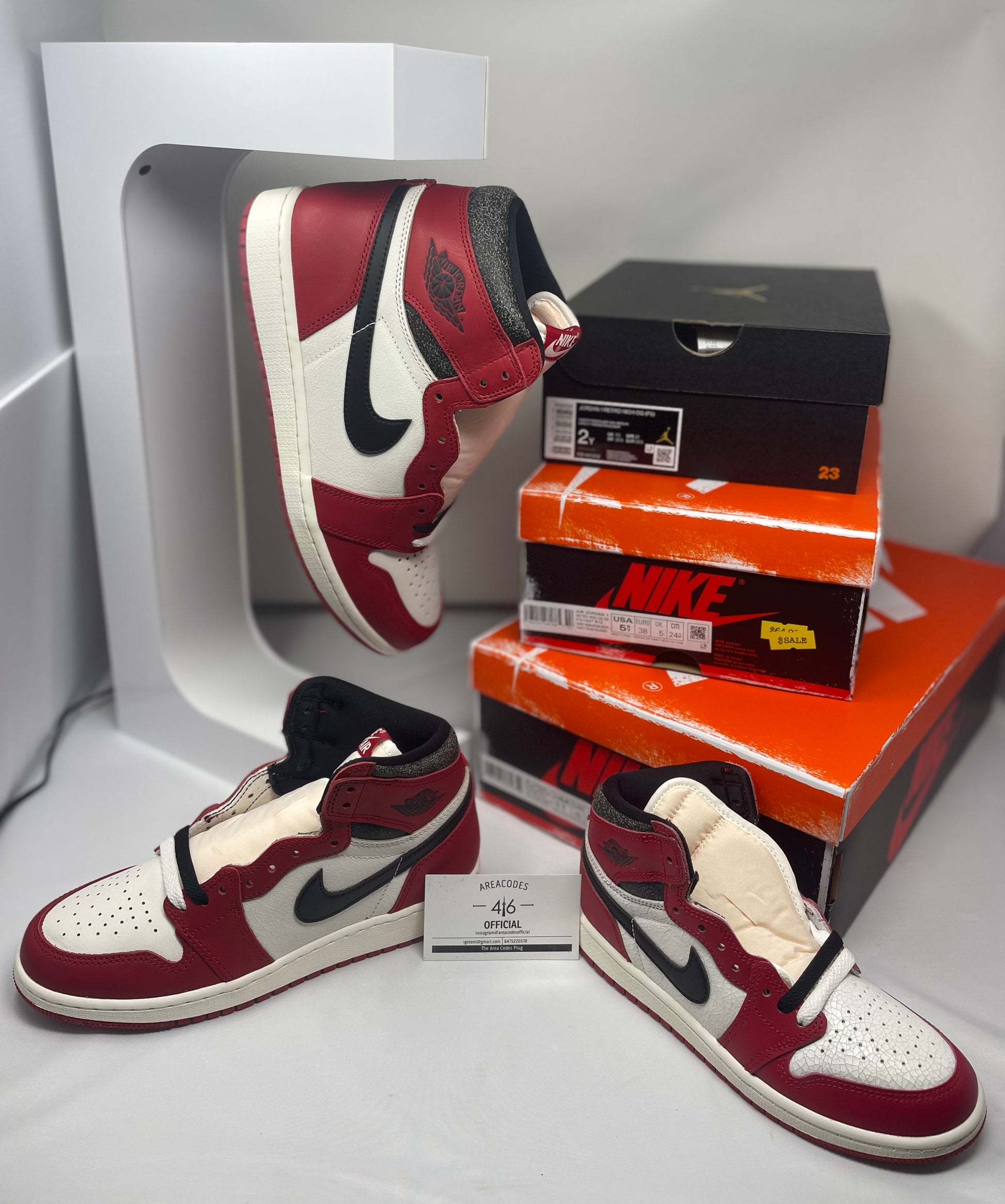 Air Jordan Retro 1 High Og Chicago "Lost & Found"