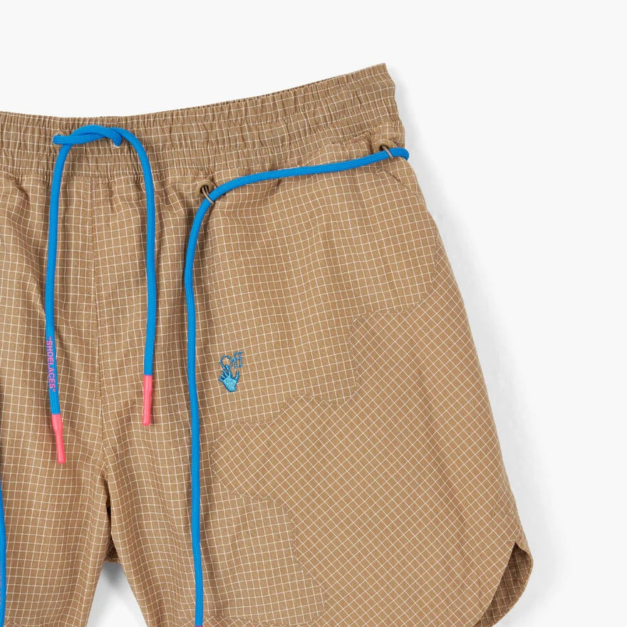 Nike X Off-White Woven Shorts Khaki