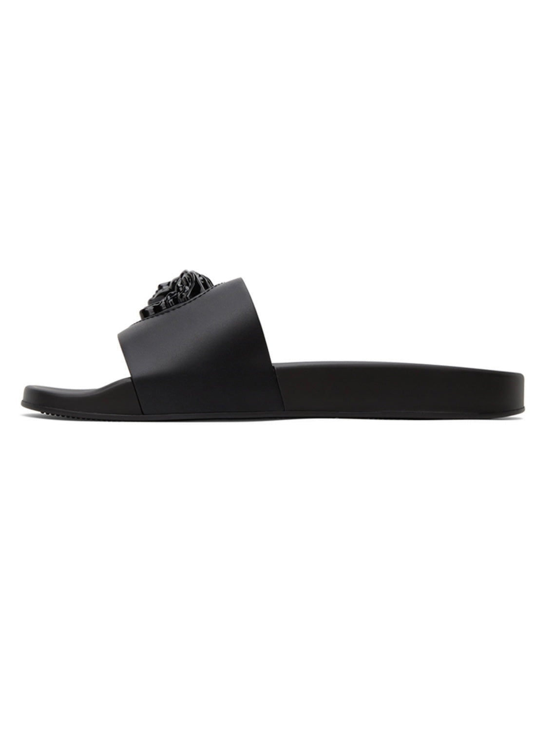 Versace Black La Medusa Slides