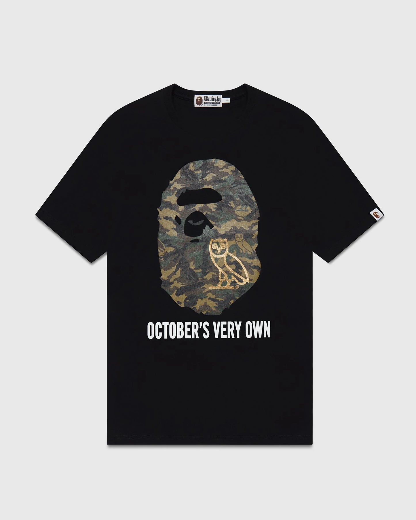 Octobers Very Own X Bape Head Black T-Shirt