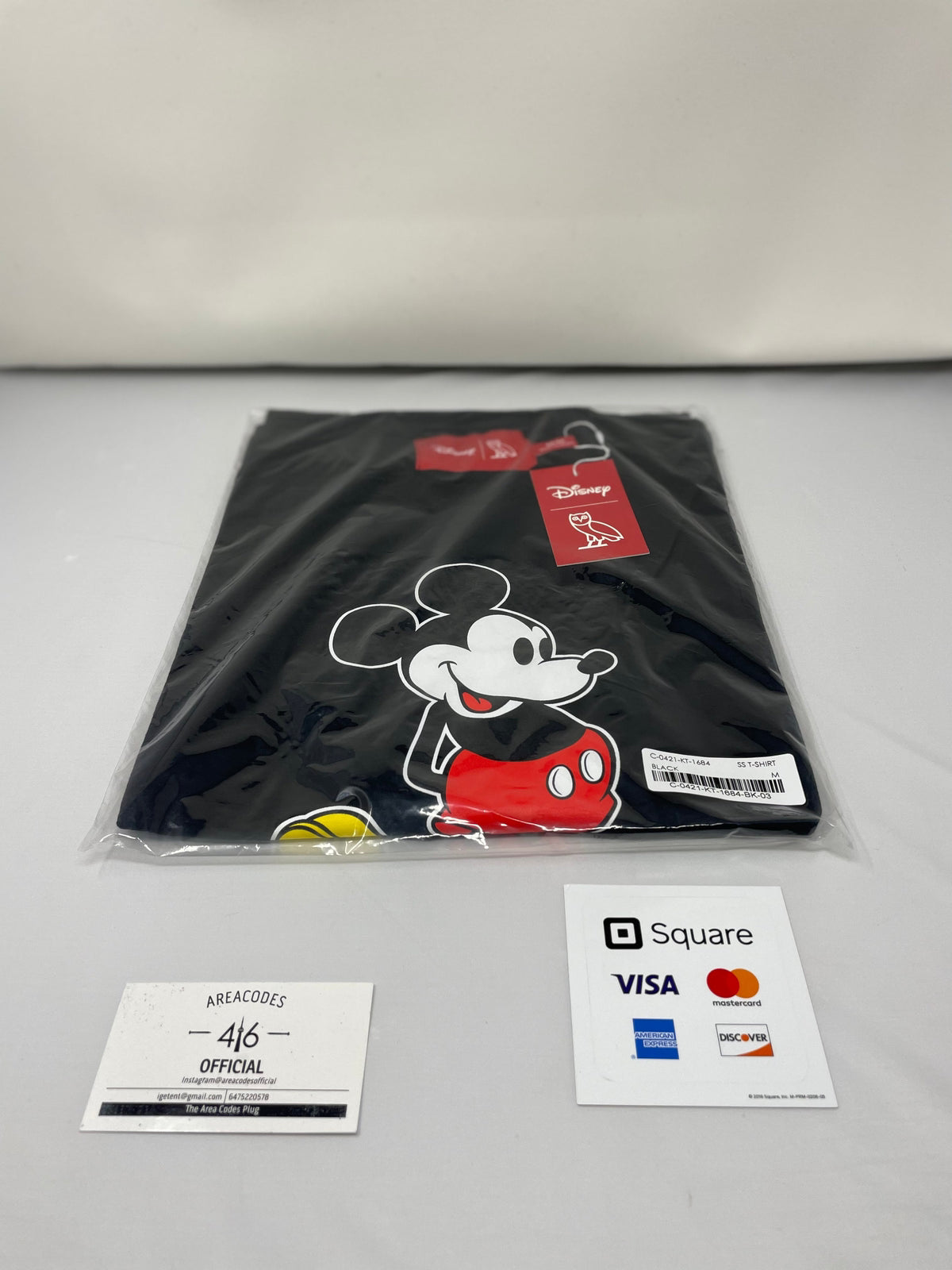 Octobers Very Own X Disney Classic Mickey Black T-Shirt