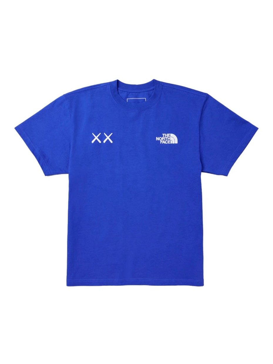 The North Face X Kaws Blue T-Shirt