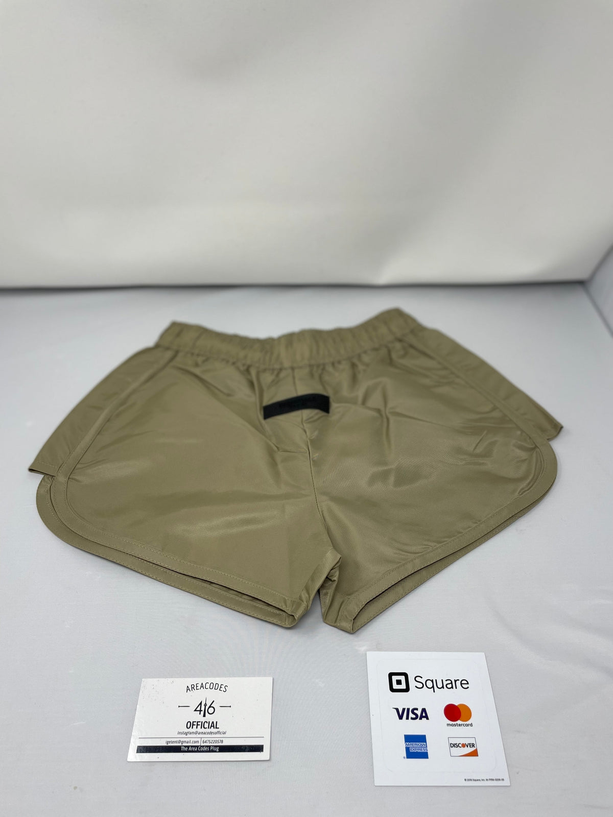 Fear Of God ESSENTIALS OAK Running Shorts SS22