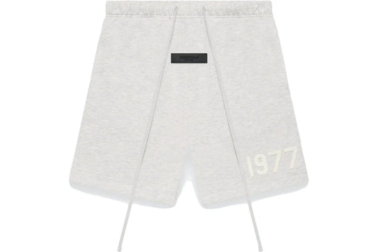 Fear Of God ESSENTIALS LIGHT OATMEAL Cotton Blend Shorts SS22